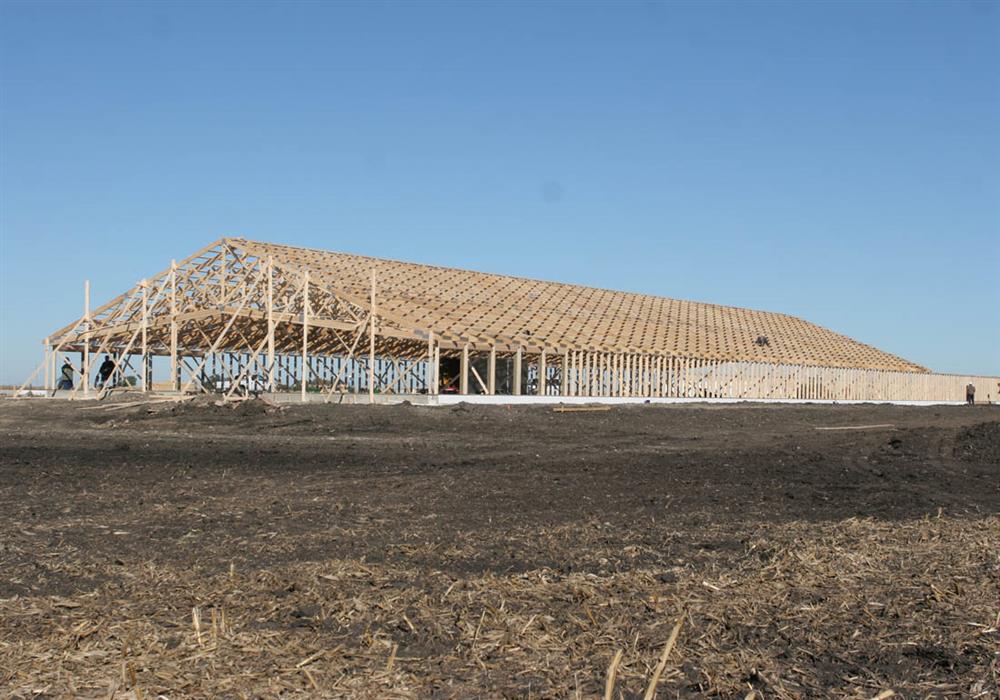 Broiler Chicken Barn Framed_Hog Slat